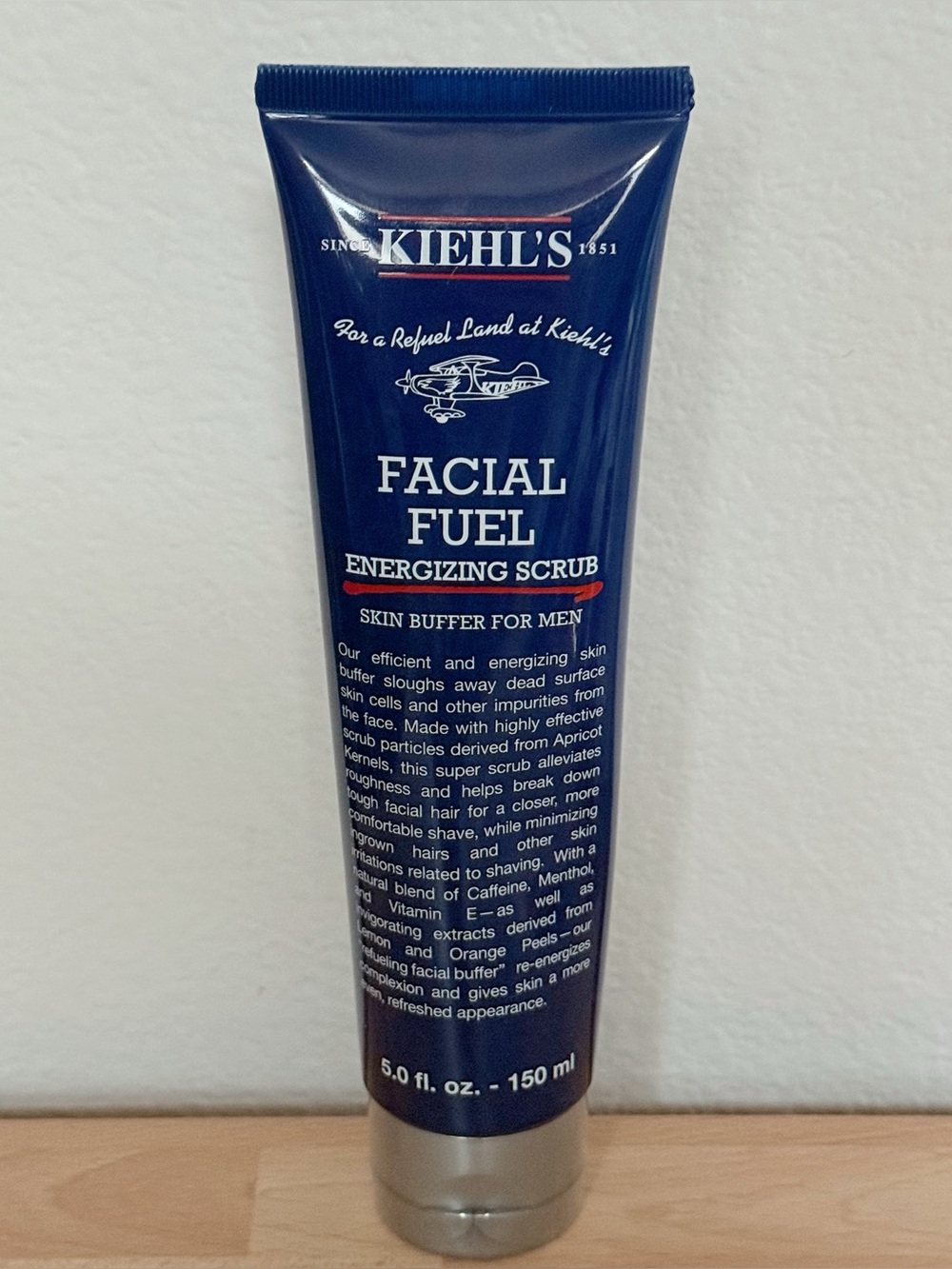 Kiehl's Facial Fuel Energizing Scrub Skin Buffer For Men 5 oz / 150 ml Sealed